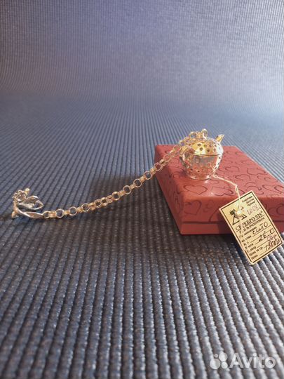 Серебряное сито-ионизатор 925-й пробы Кубачи