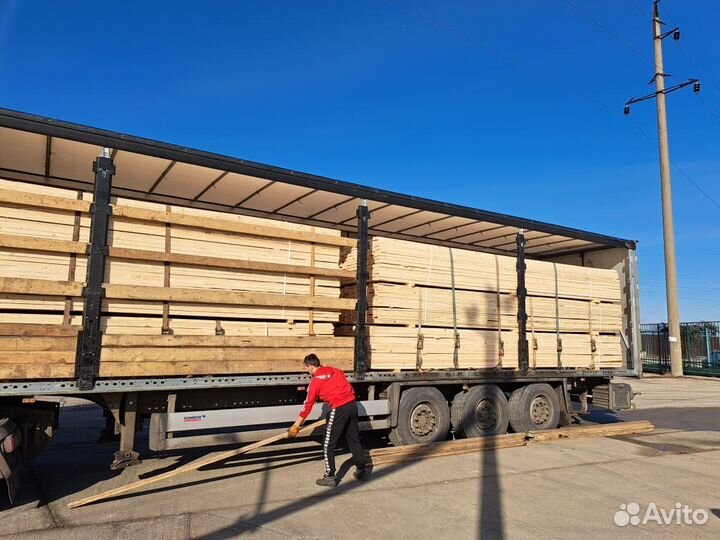 Доска обрезная, камерной сушки 50*150*6000