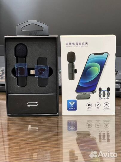 Беспроводной петличный микрофон