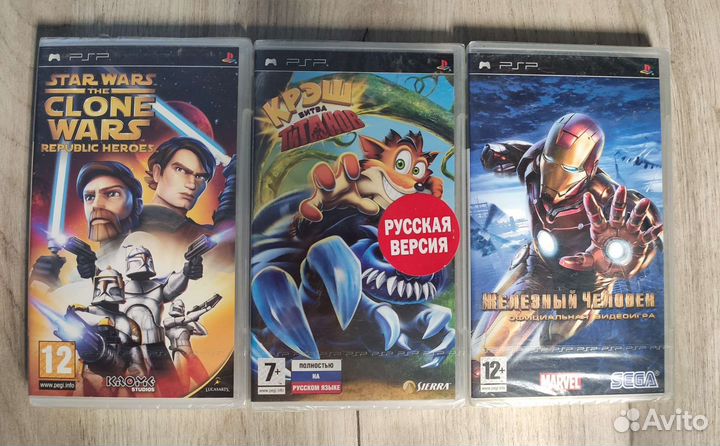 Игры для PSP (Sealed)