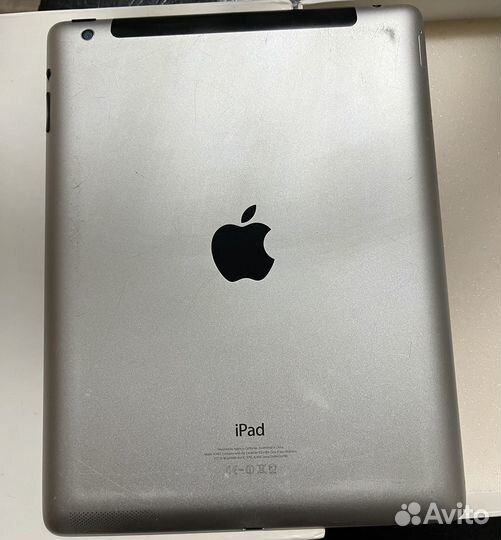 Планшет iPad 4 16gb White Wi-Fi + Cellular