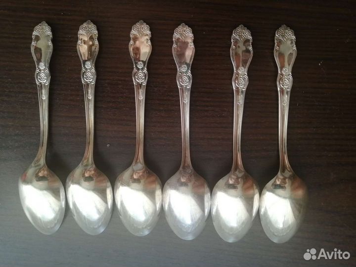 Чайные ложки мельхиор