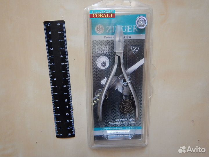 Кусачки для педикюра Zinger Premium Сobalt