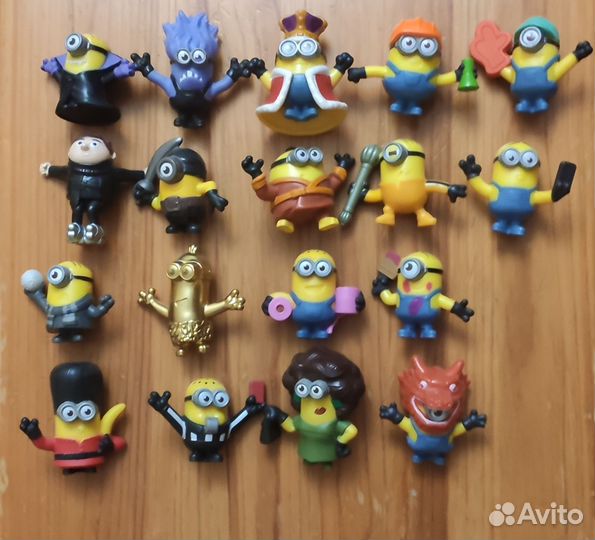 Игрушки из Киндер яиц