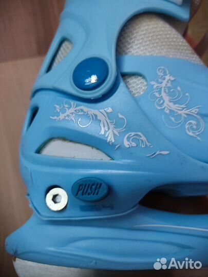 Коньки детские раздвижные 26 31