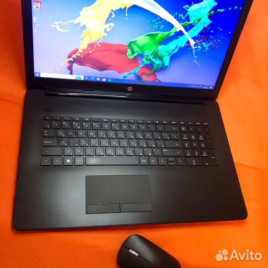 Mощный ноутбук Ryzen 5 4500U RAM 16 гб 17 дюймов