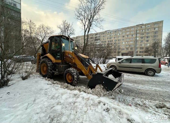 Аренда, услуги экскаватора погрузчика