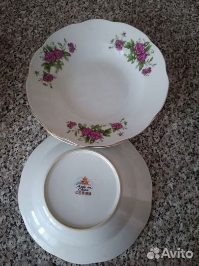 Тарелка china, времён СССР