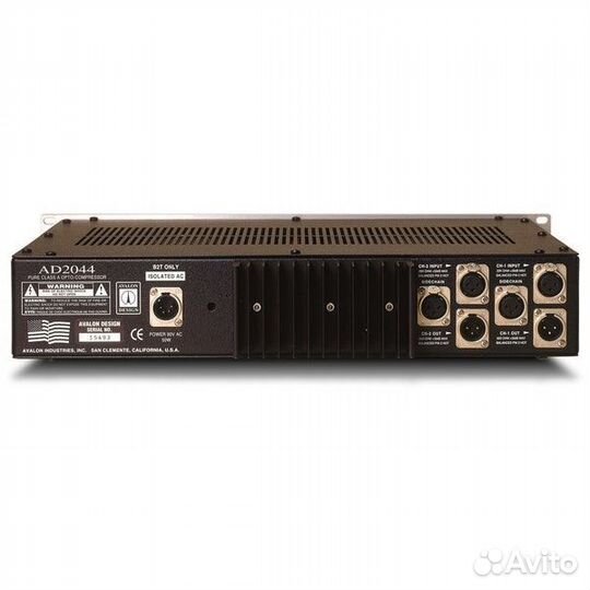Новый студийный компрессор Avalon ad 2044