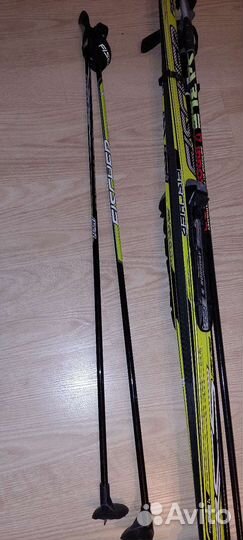 Лыжи беговые fisher 160 см
