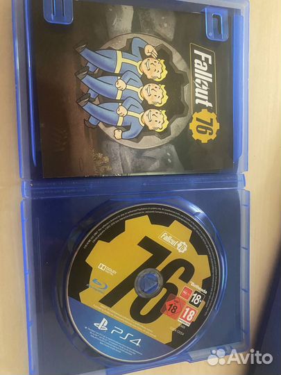 Fallout 76 ps4 диск