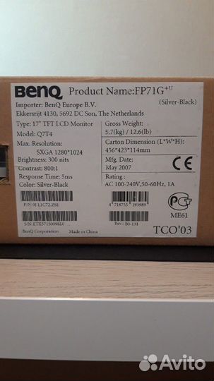 Монитор Benq