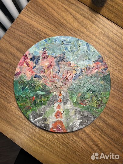 Картина маслом на холсте пейзаж