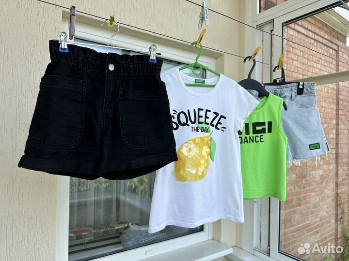 Шорты и мака для девочки