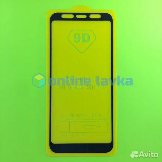 Защитное стекло для Samsung J4+ 2018 5D Black