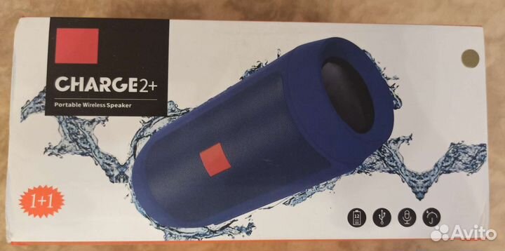 Колонка блютуз Charge 2+ Bluetooth