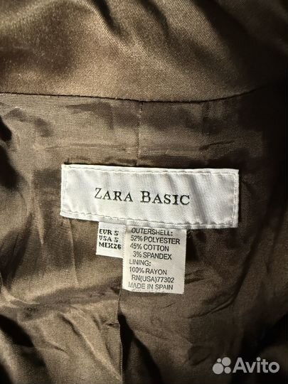 Тренч Zara женский