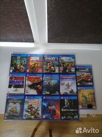 Игры ps4(новые и б/у)