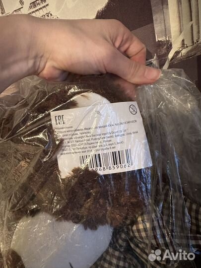 Игрушка медведь мягкий большой новый 40 см