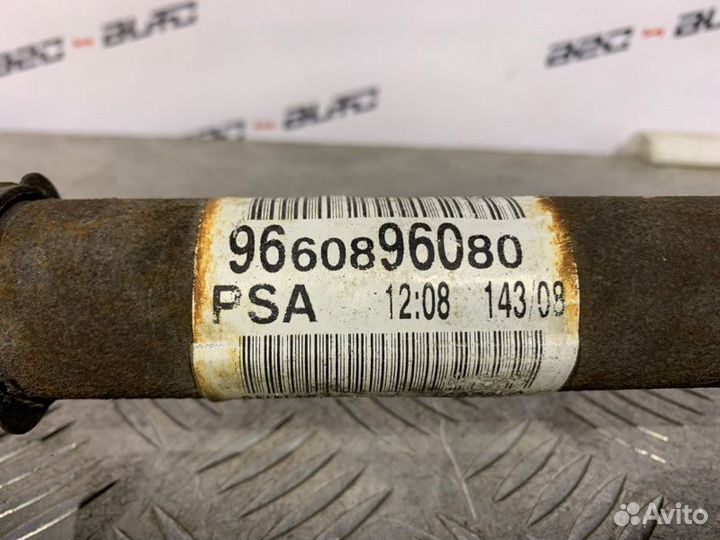 Приводной вал левый Peugeot 308 4A/C 1.6 2008