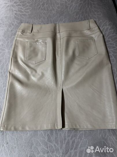 Кожаная юбка