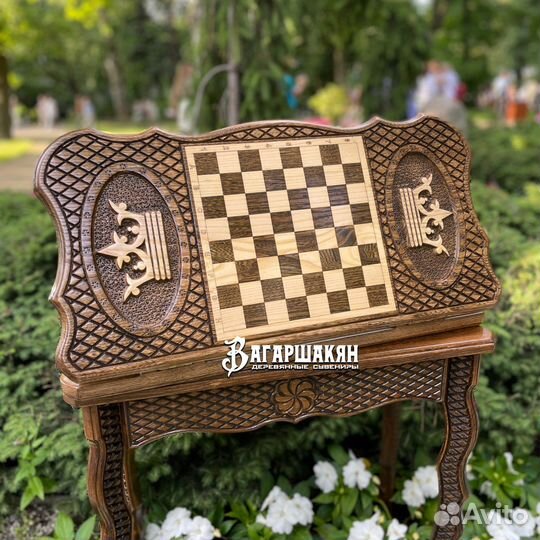 Нарды ручной работы 