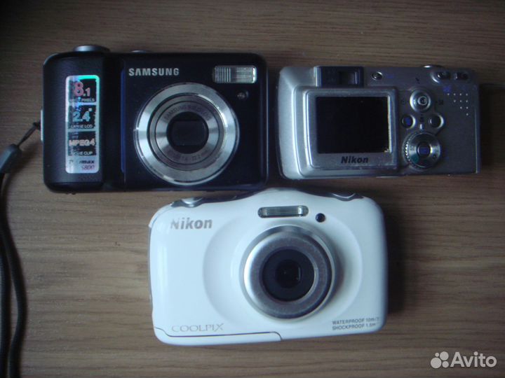 Нерабочие цифровые фотоаппараты