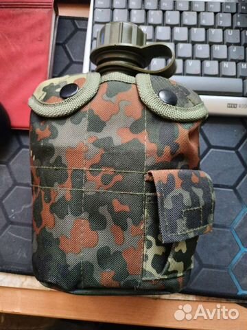 Фляжка армейская пластиковая