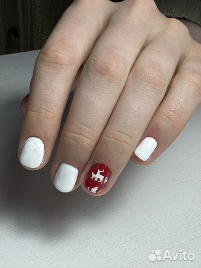 Маникюр с покрытием гель лаком