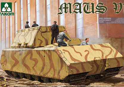 Takom 2049 1/35 wwII German Super Heavy Tank Maus