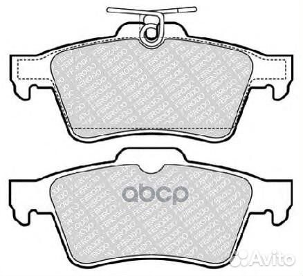 Колодки тормозные ford focus II/III/mazda 3/OPE