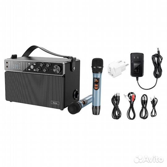 Портативная колонка с 2 микрофонами BS50