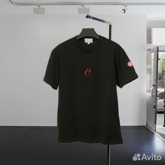 Футболка Cav Empt черная с красным