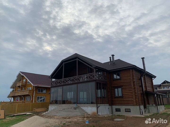 Безрамное остекление веранды