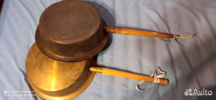 Медный таз для варенья