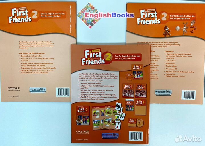 First friends 2 2ed комплект (CB,AB,MB,CD ) новые