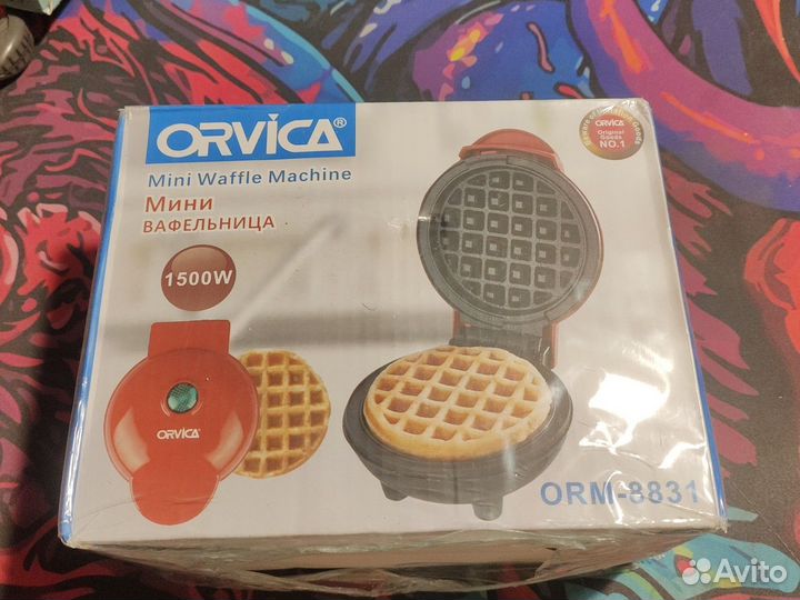 Мини Вафельница Orvica