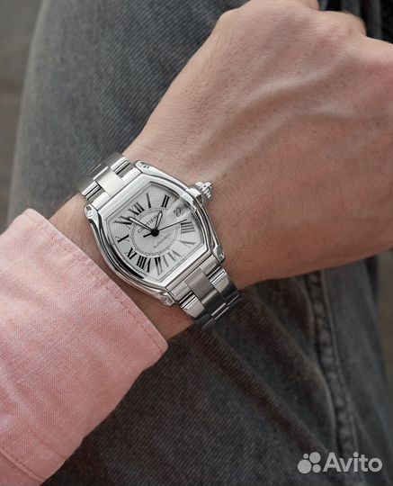 Cartier Roadster Silver 44x37mm