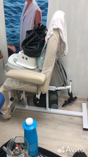 Педикюрное кресло кушетка на гидравлике