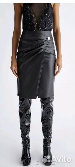 Юбка LIU JO из экокожи оригинал