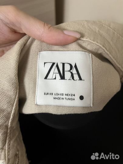 Рубашка Zara женская XS