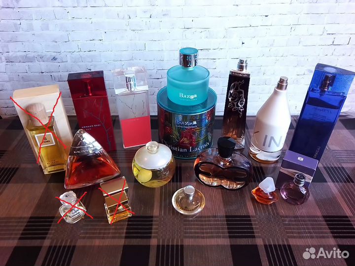 Духи женские и туалетная вода, миниатюра