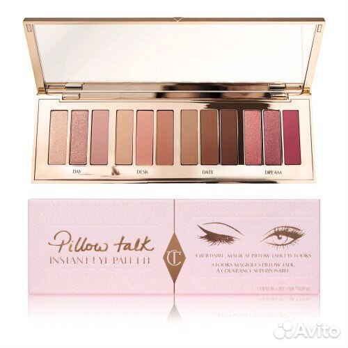 Палетка теней Charlotte Tilbury pillow talk