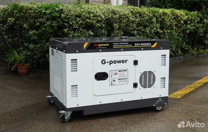 Дизельный генератор 12 kW G-power DG14000S3