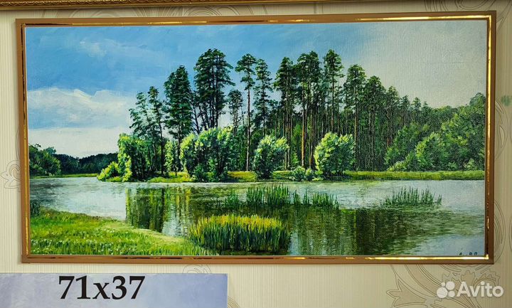 Картина живописная для интерьера