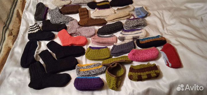 Носки, следки ручной работы