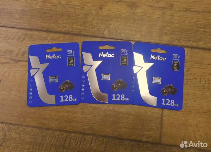 Продам Флешки microsdxc Netac 128GB