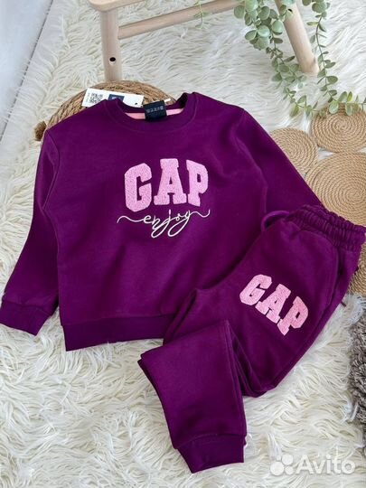 Костюм спортивный для девочки gap zara 98 104 110