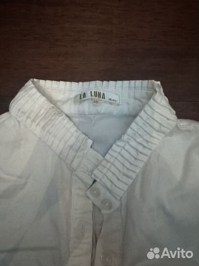 Рубашка белая женская