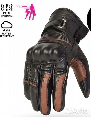 Мотоперчатки кожаные Torc Redondo Black, XL